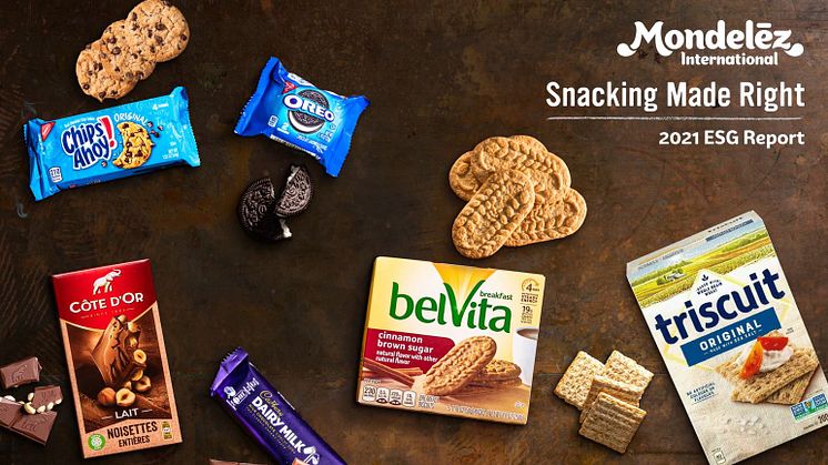 Mondelēz International avanza en la consecución de sus objetivos ESG: el 91% del trigo para sus galletas en Europa es sostenible