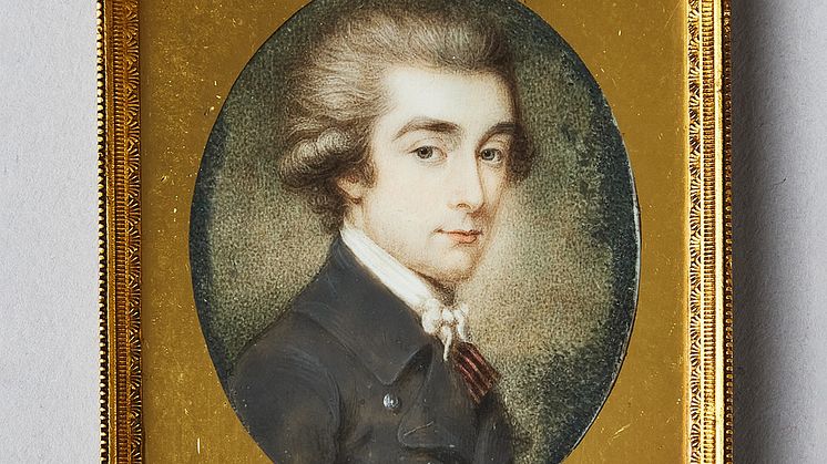 Miniatyrmålning – porträtt av Axel von Fersen