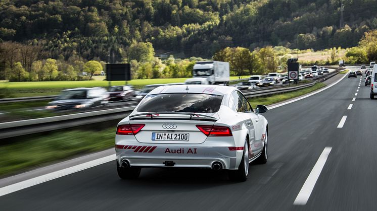 Audi A7 piloted driving