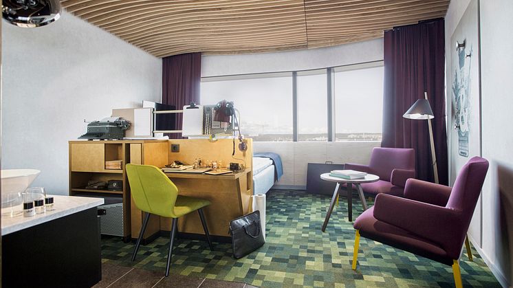 Umeå mot världen i tävlingen bäst designade hotell: U&Me är dubbelnominerade till hotellbranschens Oscars 
