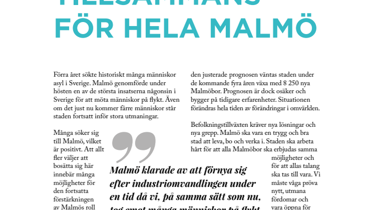 S+MP:s förslag till tilläggsbudget 2016