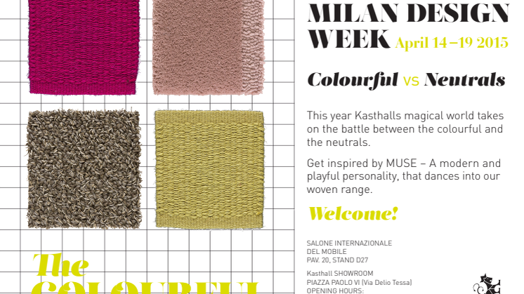 KASTHALL AT MILAN DESIGN WEEK