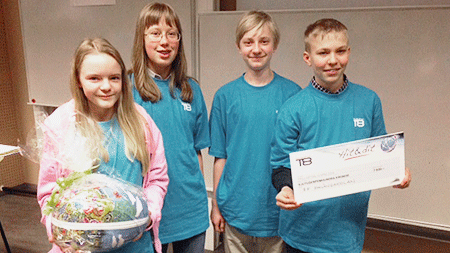 Dalängskolan i Lidköping vann regionfinalen i Teknikåttan
