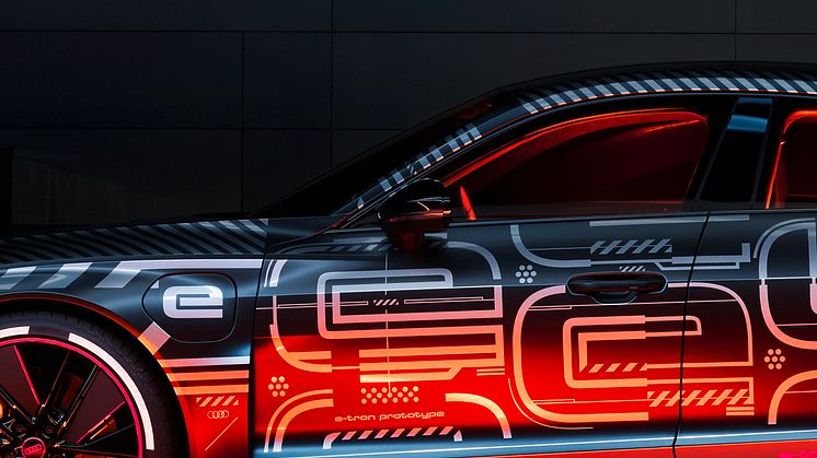 Audi e-tron GT concept (camouflage)