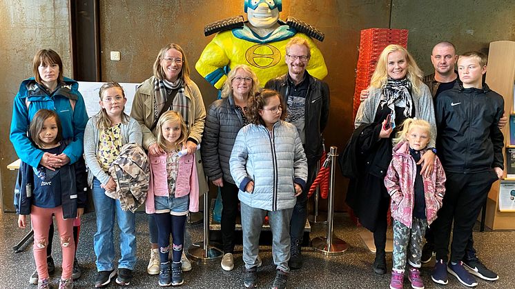 Helsingborgs Minimeringsmästare samlades för uppstartsträff på NSR:s huvudkontor. Fr v familjerna Sidorenko, Hertzman, Kruuse och Sundberg. (Några deltagare saknas på bilden)