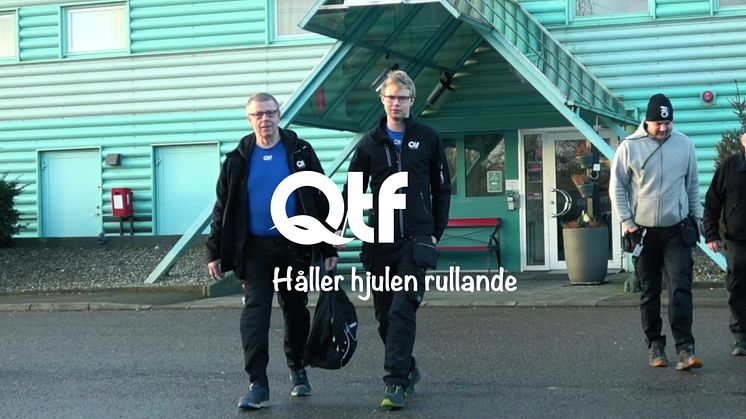 QTF HÅLLER HJULEN RULLANDE #1 