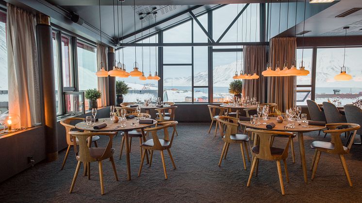 Alle sanser: "Funktionærmessen" tilfredsstiller både smaks-og synssansene. Foto: Hurtigruten Svalbard/Agurxtane Concellon