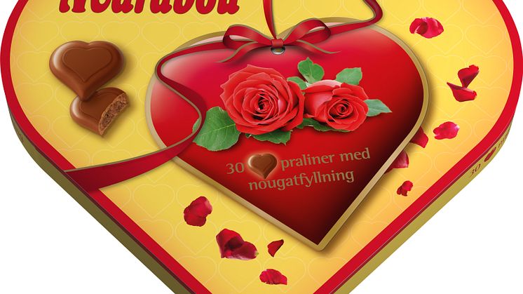 Marabougramma till mamma – Fira Mors dag med Marabou Hearts i ny hjärtformad retroask