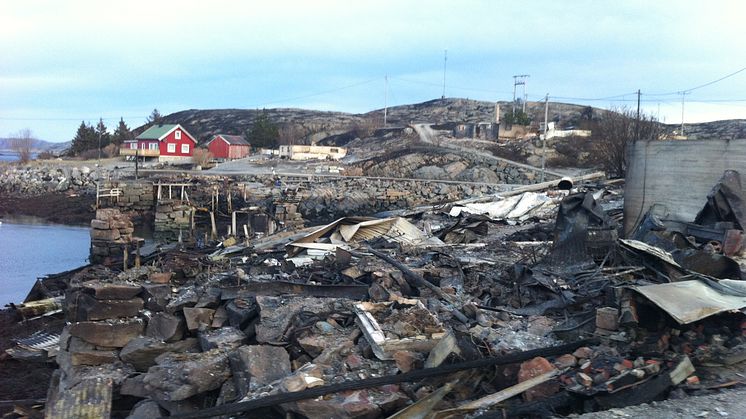 Brann i Flatanger 2014