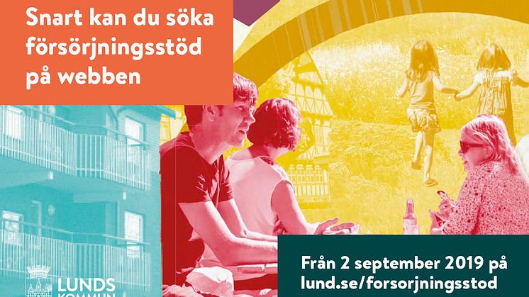 ​Från den 2 september kan de lundabor som redan har försörjningsstöd göra sina fortsatta ansökningar på datorn eller i mobilen, med hjälp av Lunds kommuns e-tjänst.
