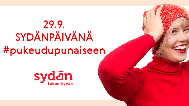 Maailman sydänpäivänä pukeudutaan punaiseen