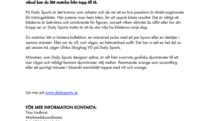 LÄTT MATCH FRÅN DAILY SPORTS