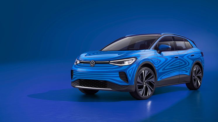 Volkswagen giver et smugkig på den nye 100 % elektriske ID.4 SUV