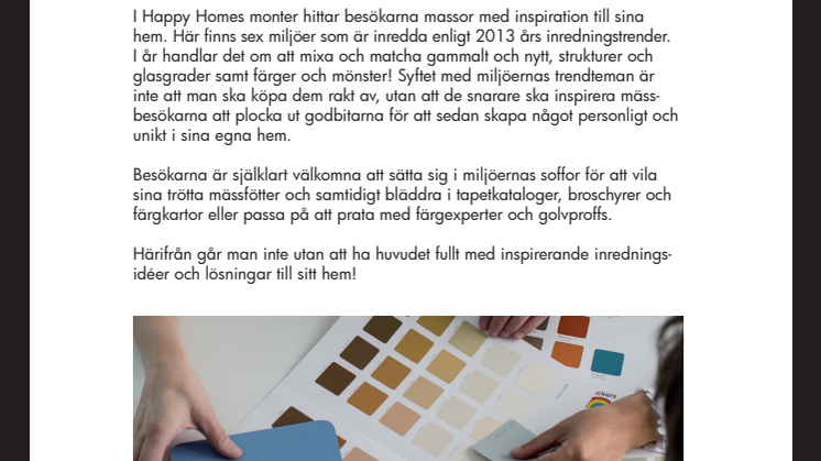 Happy Homes på Hem & Villa i Malmö