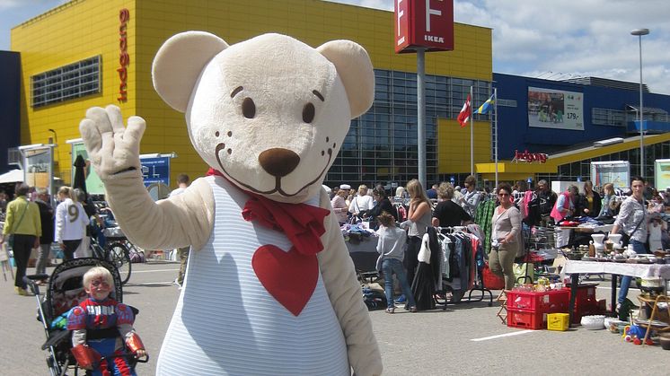 Loppemarked ved IKEA Odense 2016