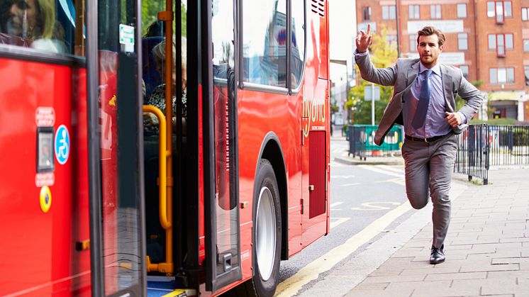 Hogias nya tjänst för bussförare gör att resenärerna kan byta buss utan stress.