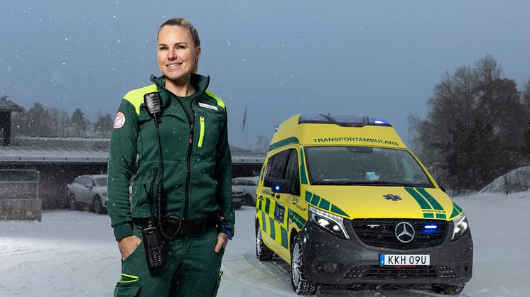 Mercedes-Benz eVito - eldriven ambulans