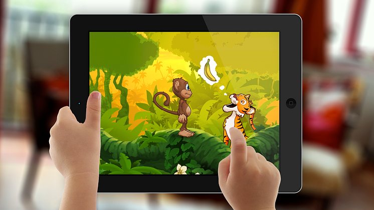 Gratis app for barn: Ape på jungeleventyr