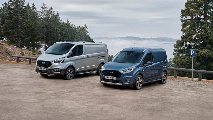 Ford Transit Connect Active og Transit Custom Active 2020
