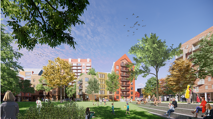 Nya Ellstorp är en ny stadsdel som kommer att ha något för alla. Nu förbereder sig MKB, HSB och Hub Park att börja bygga.