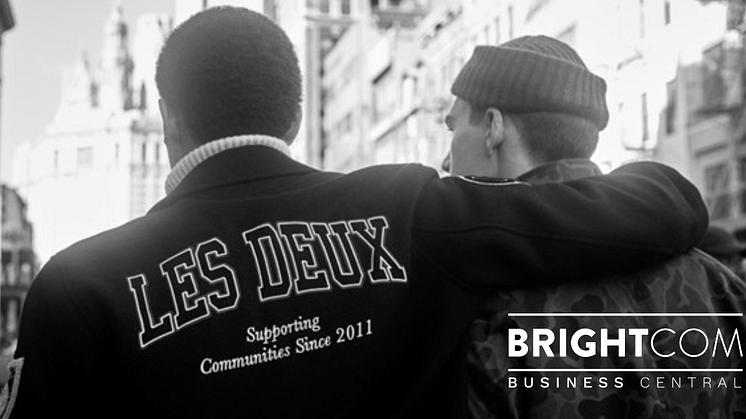 Klädmärket LES DEUX väljer BrightCom och Business Central.
