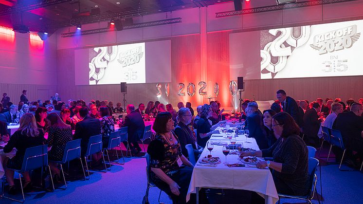 BNI kick off 2020-gaalailta Tampere-talolla