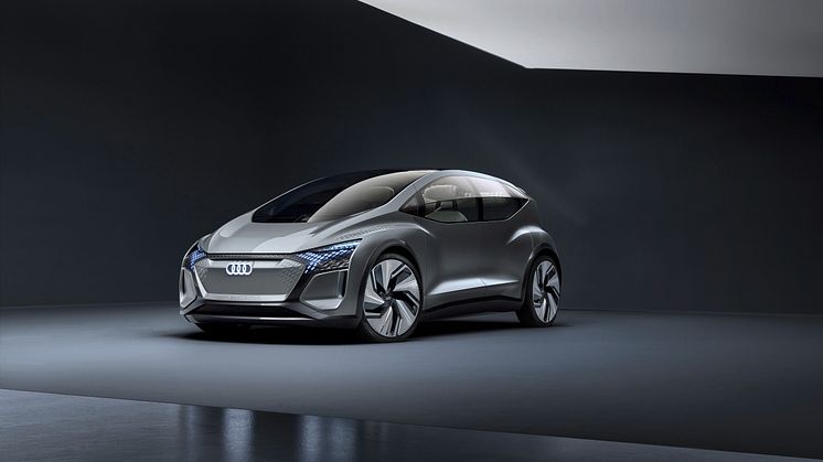 Audi AI:ME konceptbil er automatiseret kørsel til megabyer