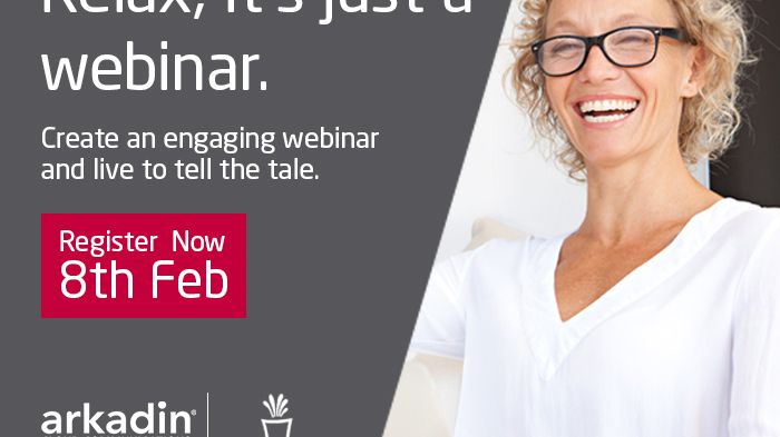 "Relax, it's just a webinar" - Overcoming stage fright ahead of webinars