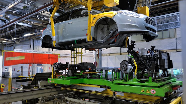 Ford startet produksjonene av europeisk elektrisk Focus i dag.