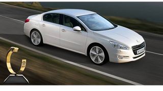 Första officiella utmärkelsen för Peugeot 508