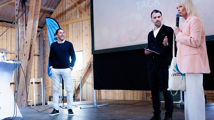 Näringslivet hyllades och inspirerande föreläsning av Joel Lundqvist 