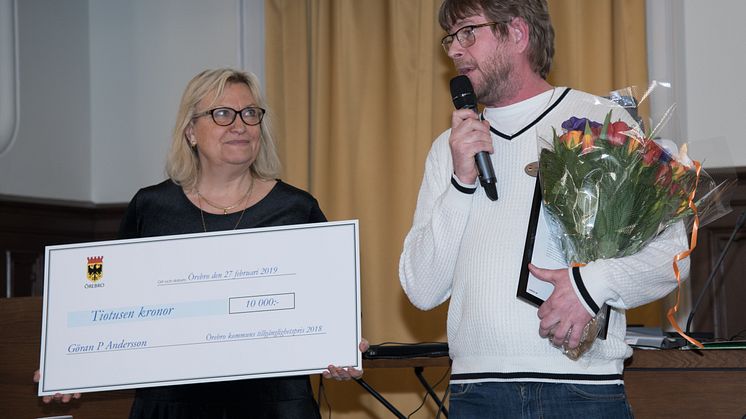 Tillgänglighetspriset 2018, ordförande och pristagare