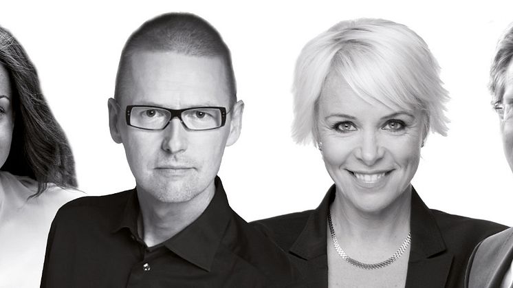 Elaine Eksvärd, Ari Riabacke, Mia Törnblom och Teo Härén är några av många föreläsare på Ekonomi & Företag.