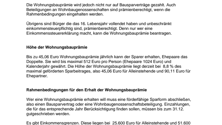 Tatsächlich für die eigenen vier Wände