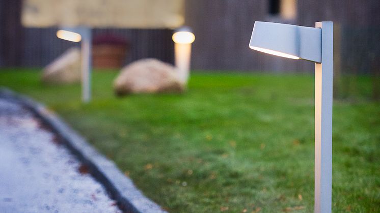 Nyx 190 som pollare med LED
