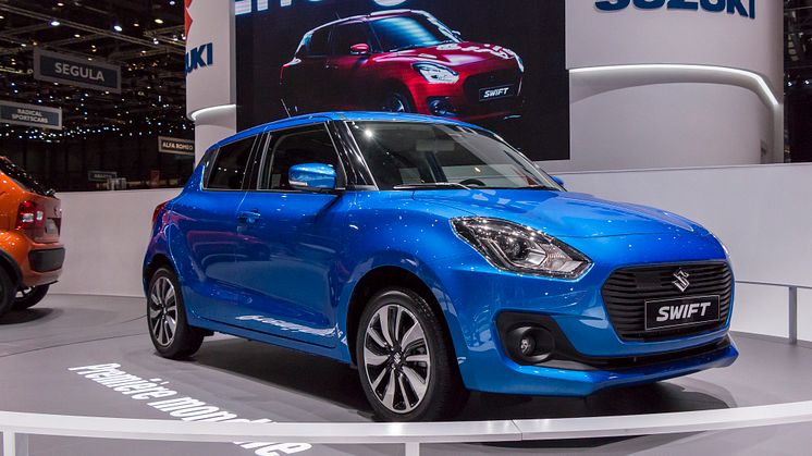 Ny Suzuki Swift i Geneve 2017 
