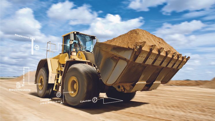 OptiShift - bränslebesparande teknik för Volvo hjullastare (symbol)