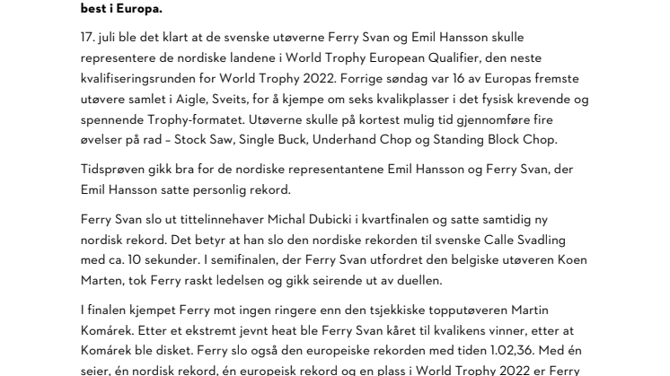 SVENSKE FERRY SVAN KLAR FOR WORLD TROPHY 2022 – SLO UT EUROPAS FREMSTE UTØVERE.pdf