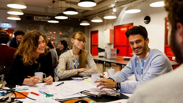 Bild från Climathon 2017 (foto: Martin Olson)