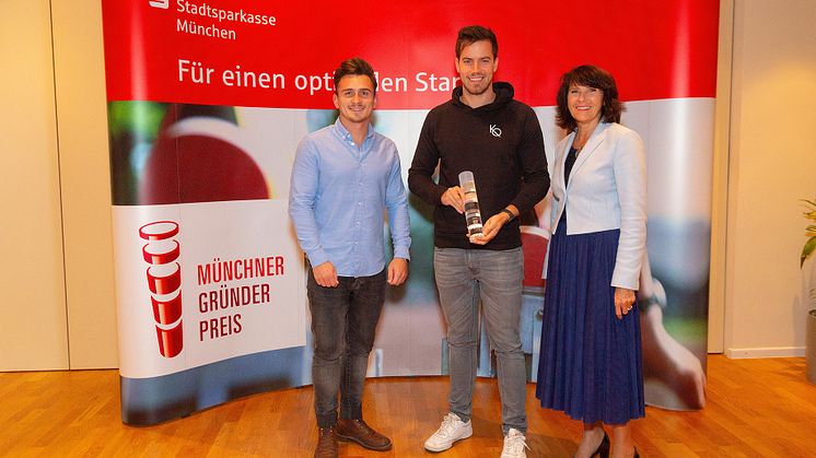 Die Gewinner des Münchner Gründerpreis 2018: KWERQUS UG