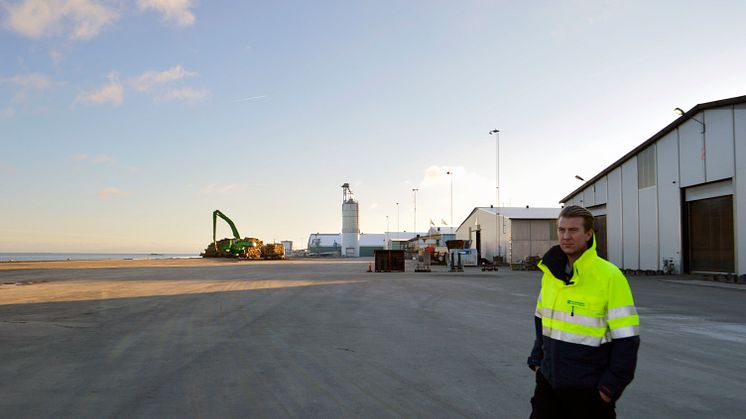 Sölvesborgs hamn miljösatsar med LED mastbelysning