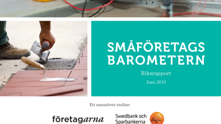 Småföretagsbarometern 2018 - Riksrapport