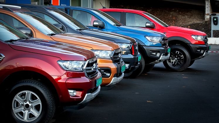 Ford Ranger Mest solgte pickup 2020