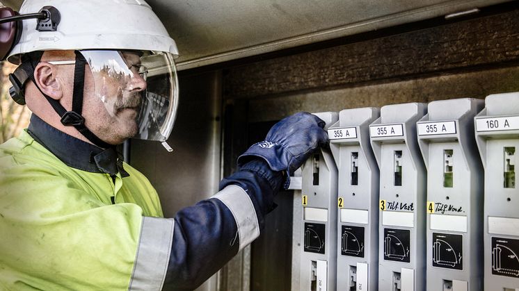Arbeid på  elektriske anlegg