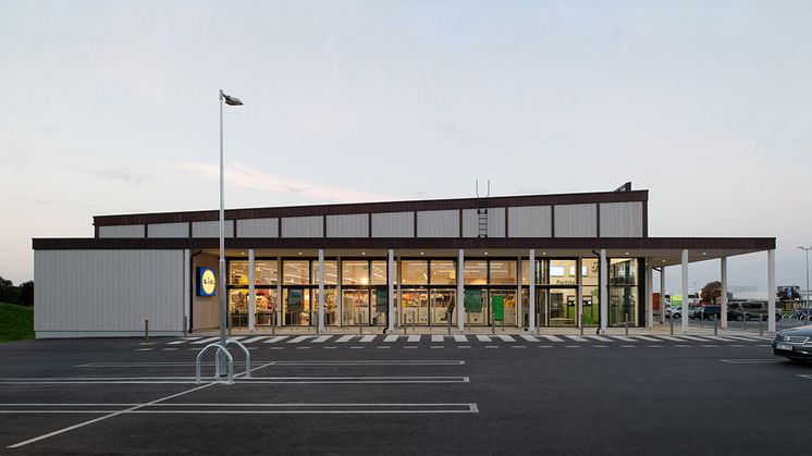 Lidl, Visby, LINK Arkitektur