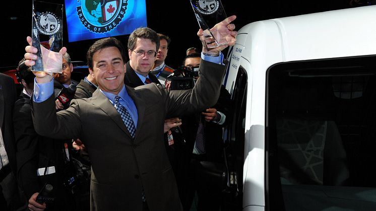 FORD TRANSIT CONNECT UTSEDD TILL "TRUCK OF THE YEAR" I NORDAMERIKA