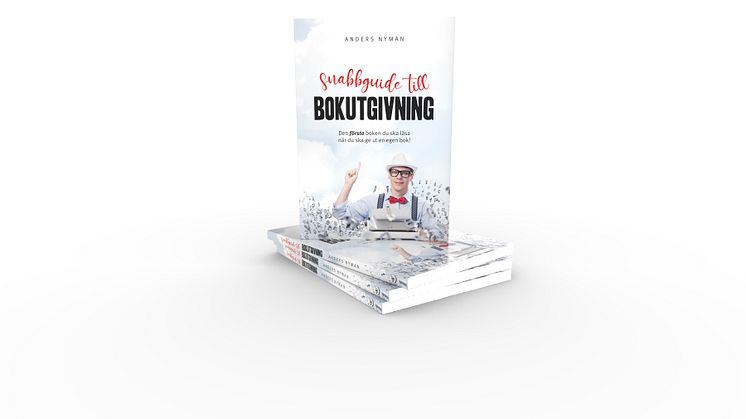 Snabbguide till bokutgivning omslag 3D