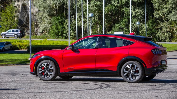 Ford Mustang Mach-E  preproduksjonsbil, Norge, Sommeren 2020