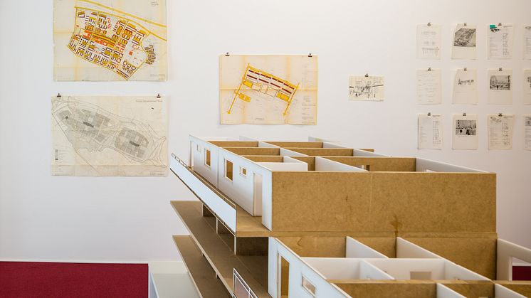 Erik Stenbergs arkiv, Tensta konsthall 2013. Foto: Jean-Baptiste Beranger 
