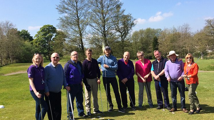 ​Stroke survivors tee off in Blackburn